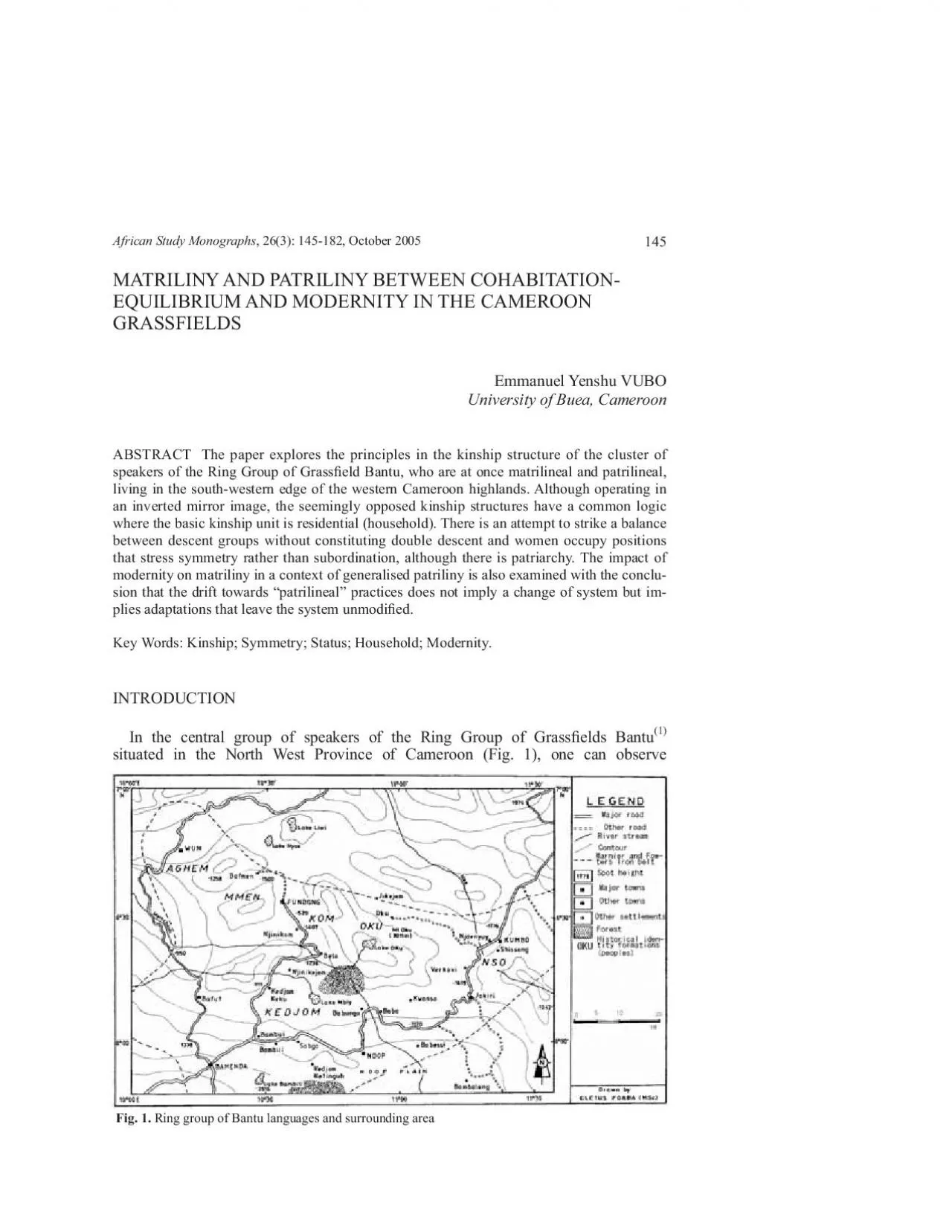 PDF-MATRILINY AND PATRILINY BETWEENCOHABITATIONEQUILIBRIUM AND MODERNITY I