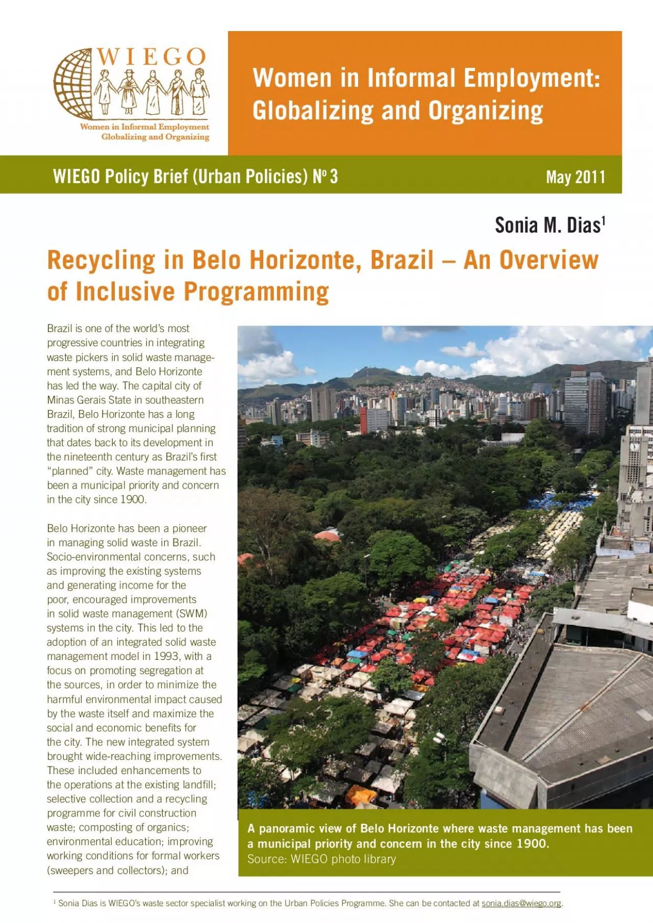 PDF-Recycling in Belo Horizonte Brazil 150 An Overview