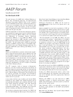 EQUINE VETERINARY EDUCATION  AE  JUNE 2006AAEP ADDENDUM      147This