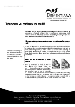 WHAT IS VASCULAR DEMENTIA SESOTHO BW