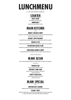 LUNCHMENU