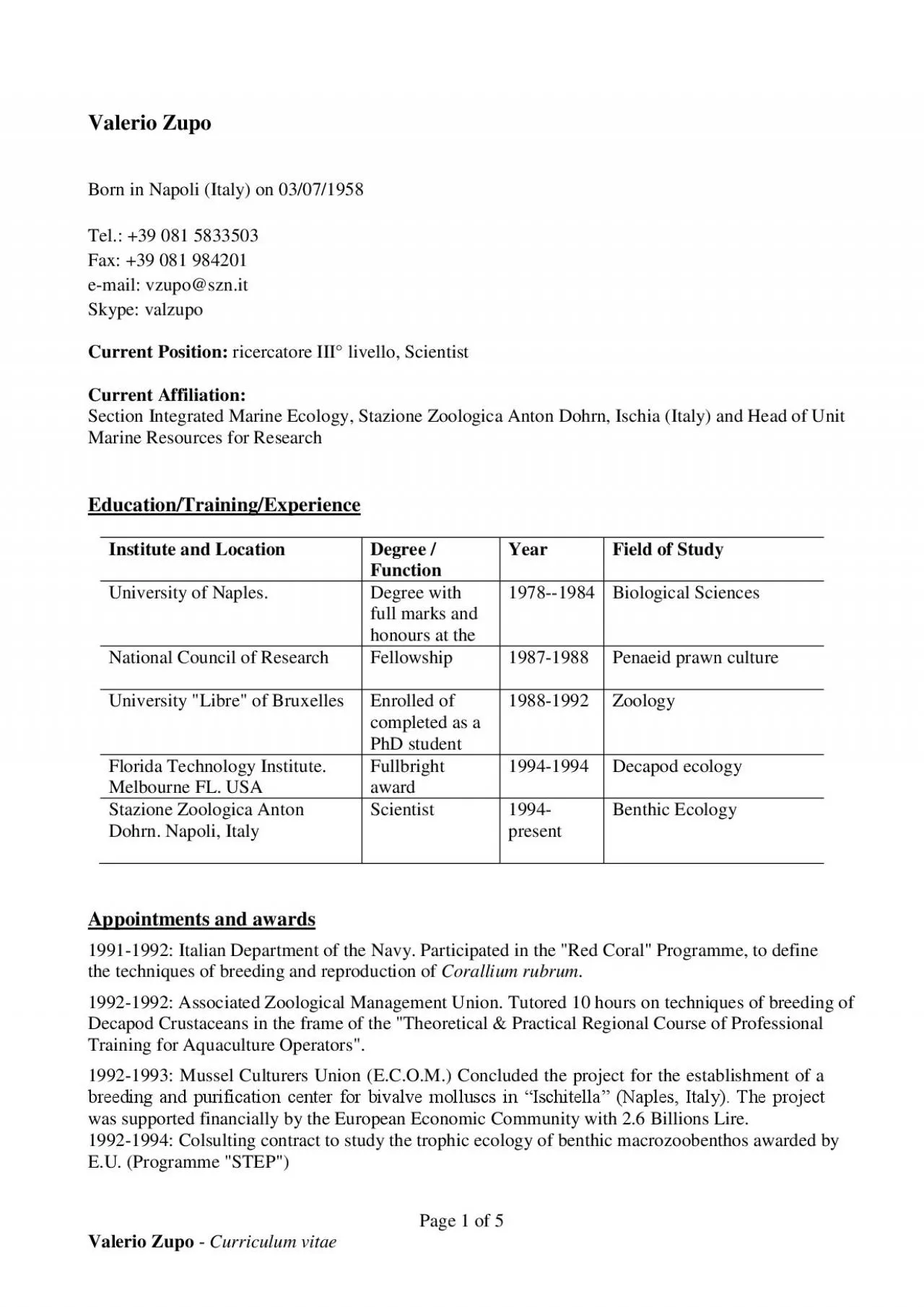 PDF-Curriculum vitae