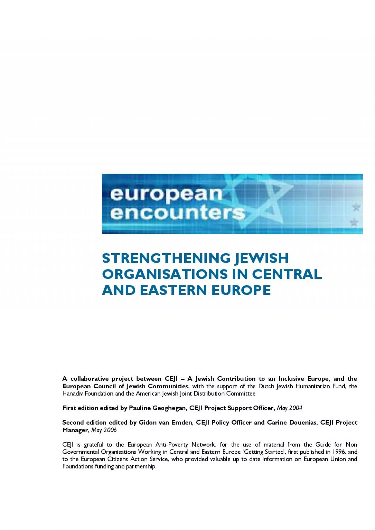 PDF-A collaborative project between CEJI A Jewish Contribution to an Incl