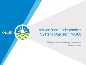 Michigan House Energy Committee