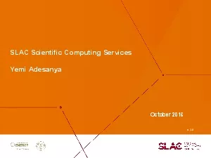 SLAC Scientific Computing Services