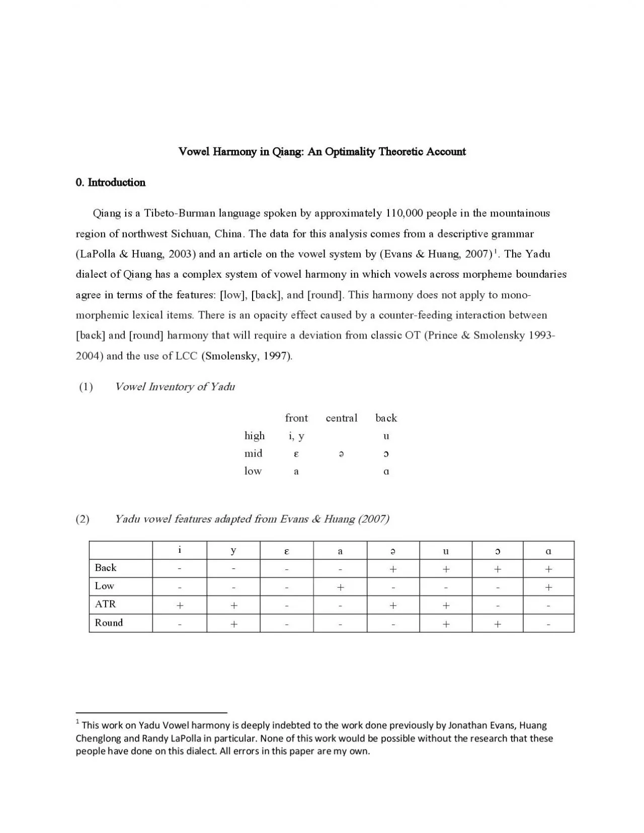 PDF-Vowel Harmony in Qiang