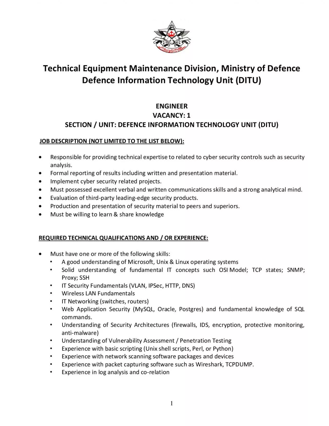 PDF-Technical Equipment Maintenance Division