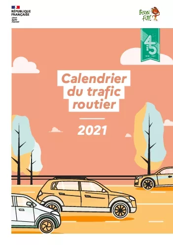 Calendrier  du trafic  routier 2021