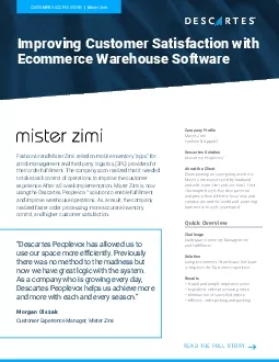 Improving Customer Satisfaction with Ecommerce Warehouse SoftwareFashi