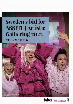 Sweden146s bid for ASSITEJGathering 2022