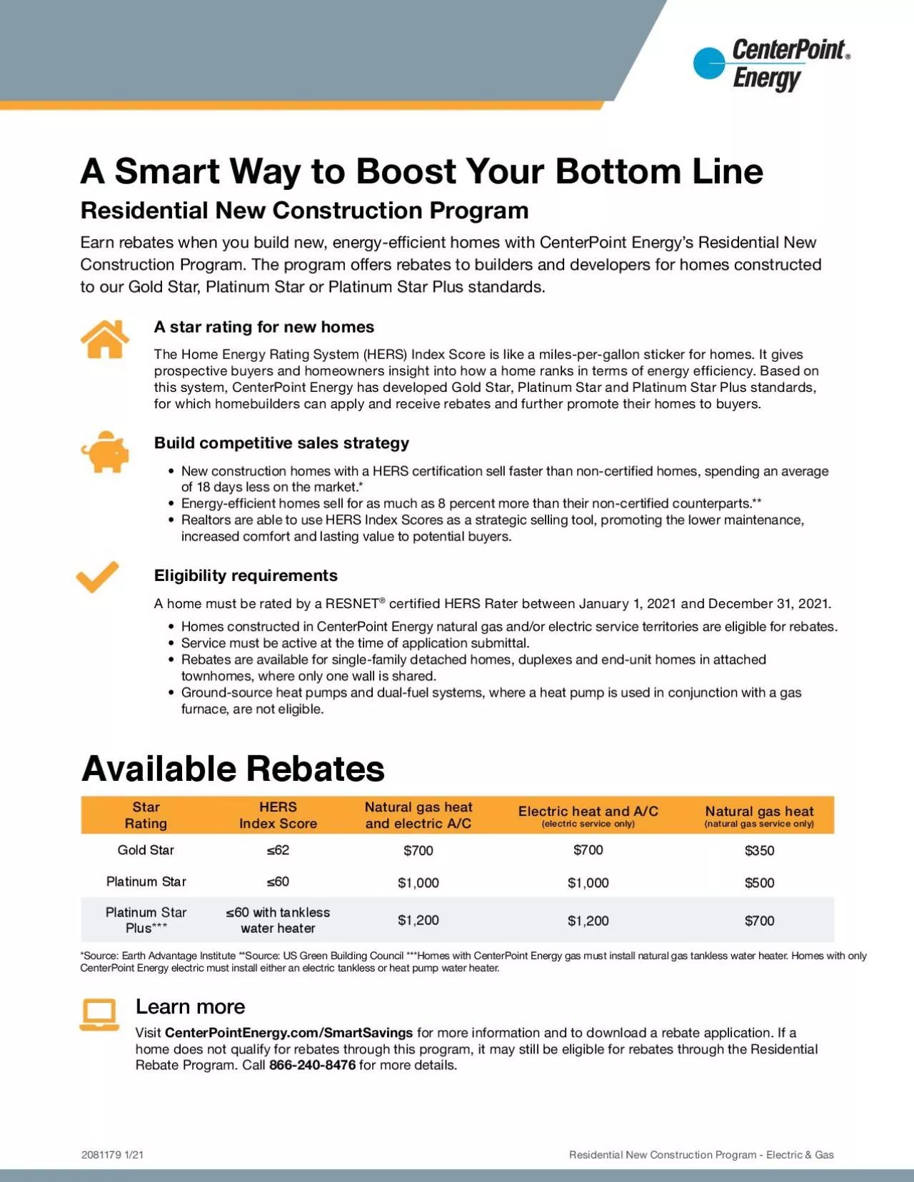 PDF-A star rating for new homes The Home Energy Rating System HERS Index S