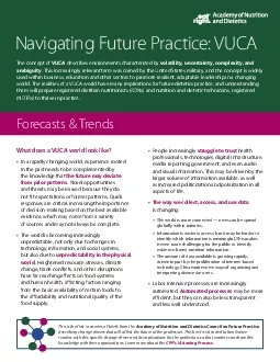 Navigating Future Practice VUCA