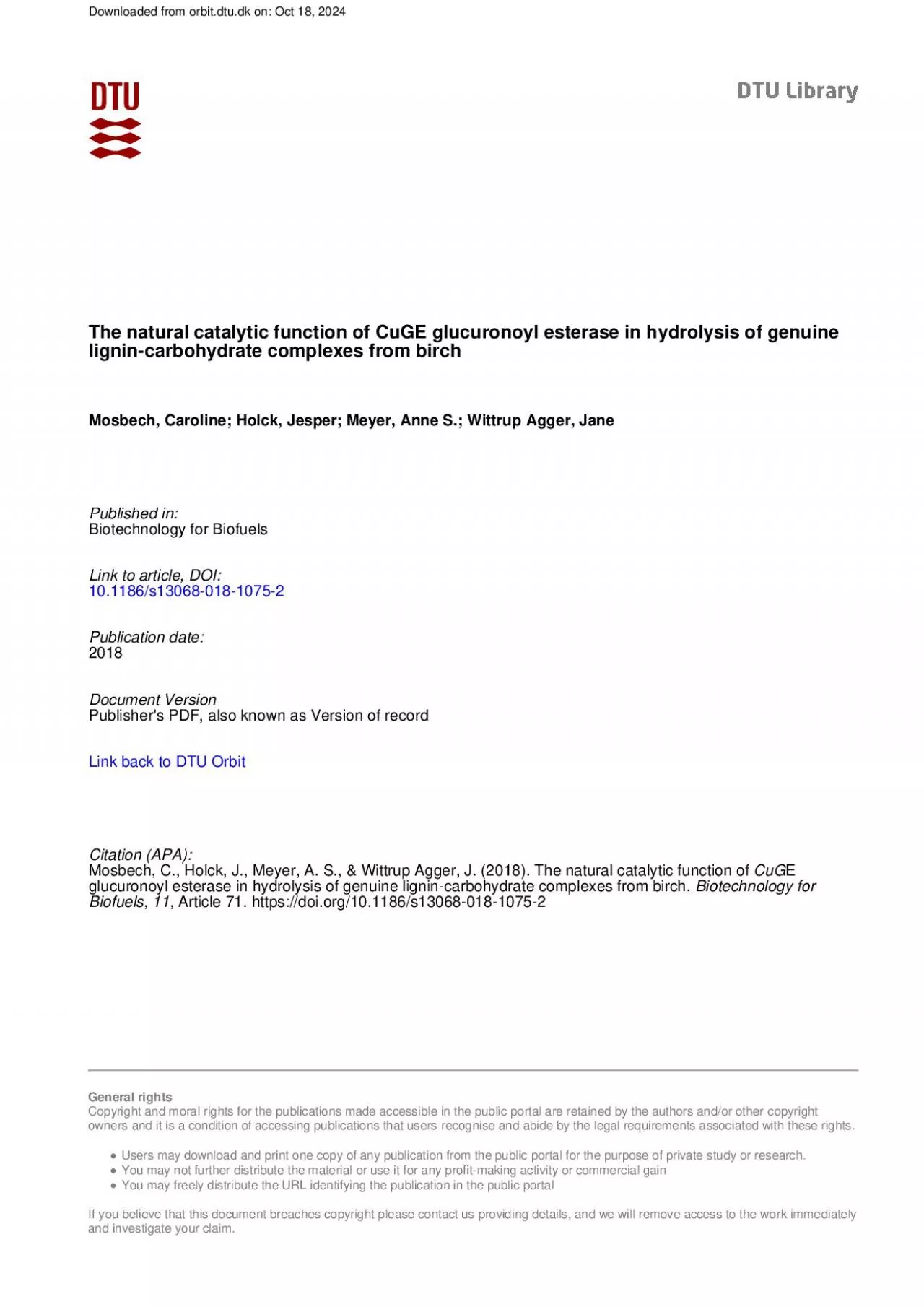 PDF-Mosbech31et31al Biotechnol Biofuels 2018 1171 httpsdoiorg101186s