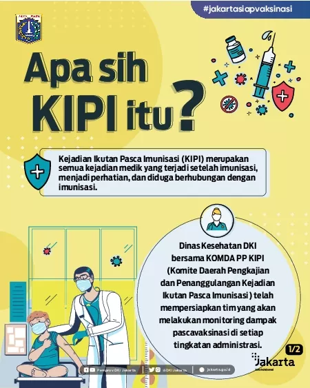 Kejadian Ikutan Pasca Imunisasi KIPI merupakan semua kejadian medik ya