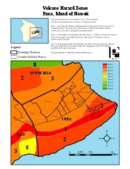 Volcano Hazard Zones