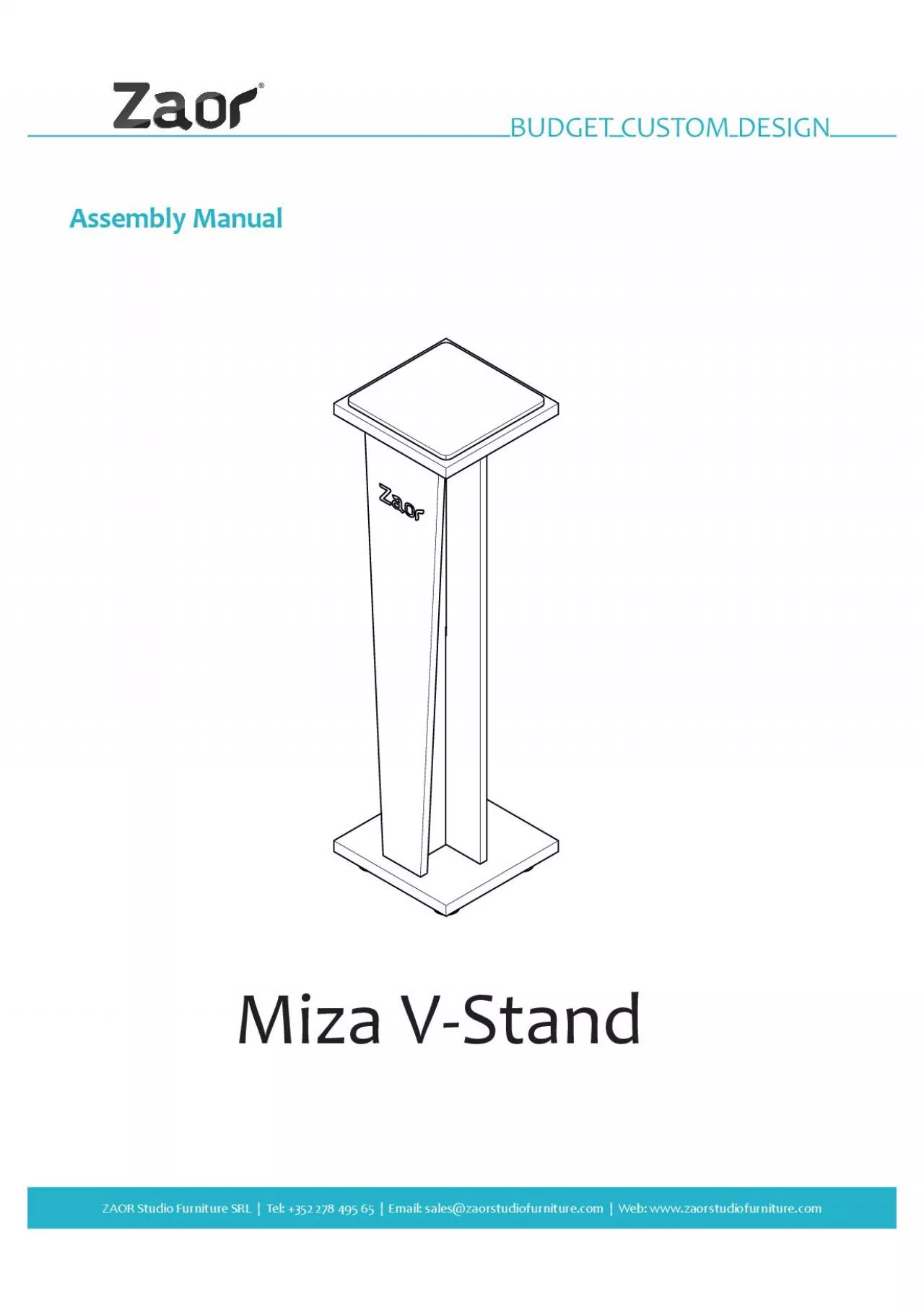 PDF-Miza VStand 36