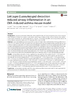 Page 2 of 12Wei et al Chin Med  2016 1122