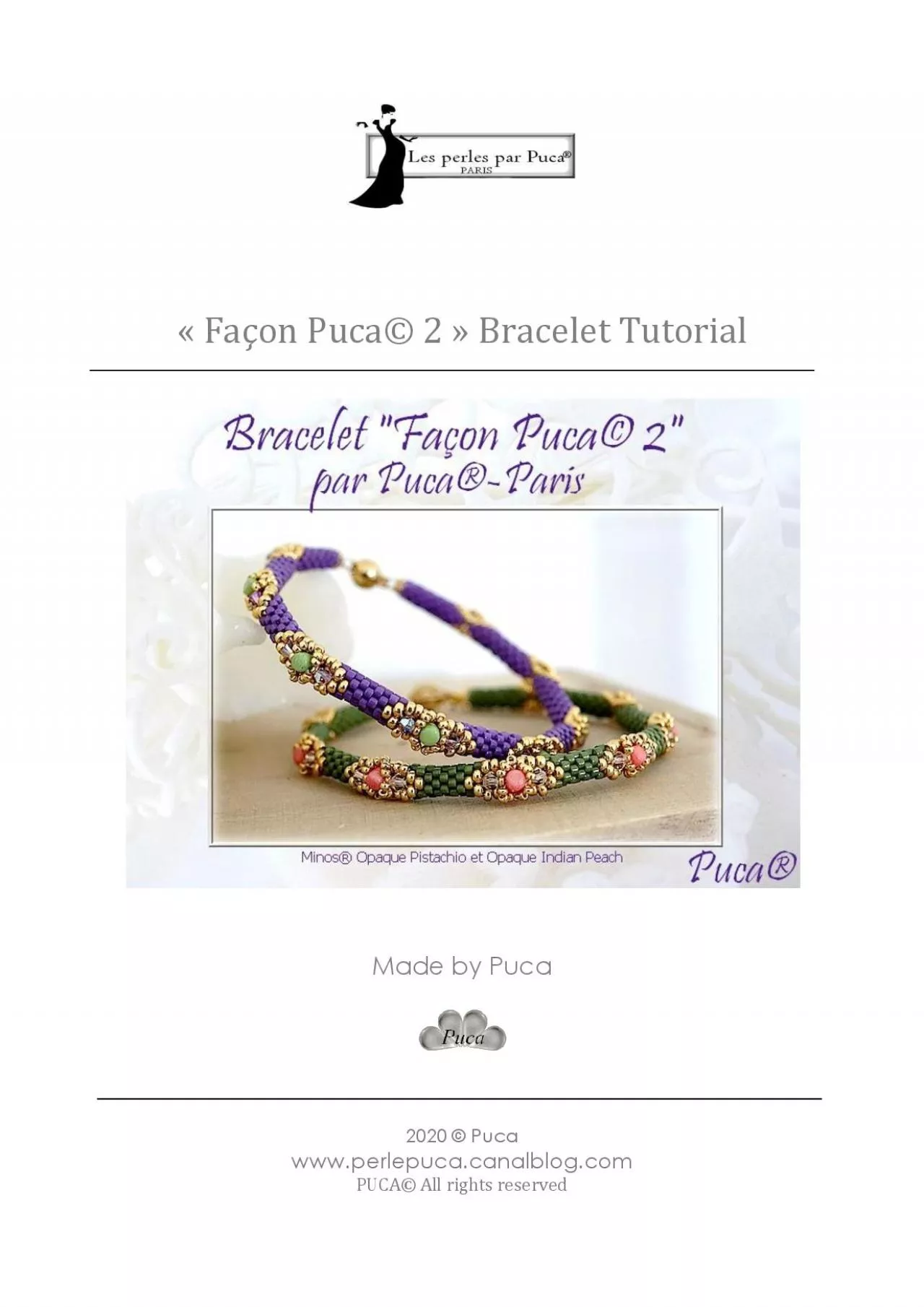 PDF-Bracelet Tutorial