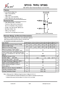 Lead Free For RoHSLead Free Versiong Low forward voltage dropg High c