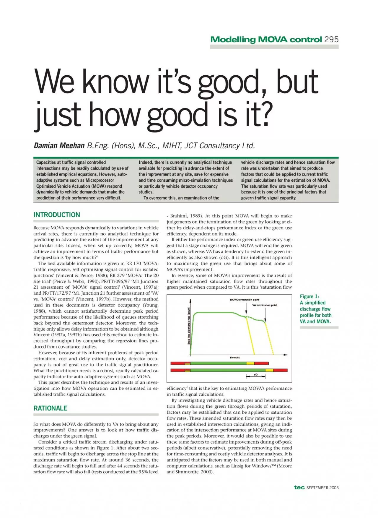 PDF-Modelling MOVA control tecknow its good but