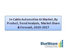 In-Cabin Automotive AI Market Share & Forecast 2021