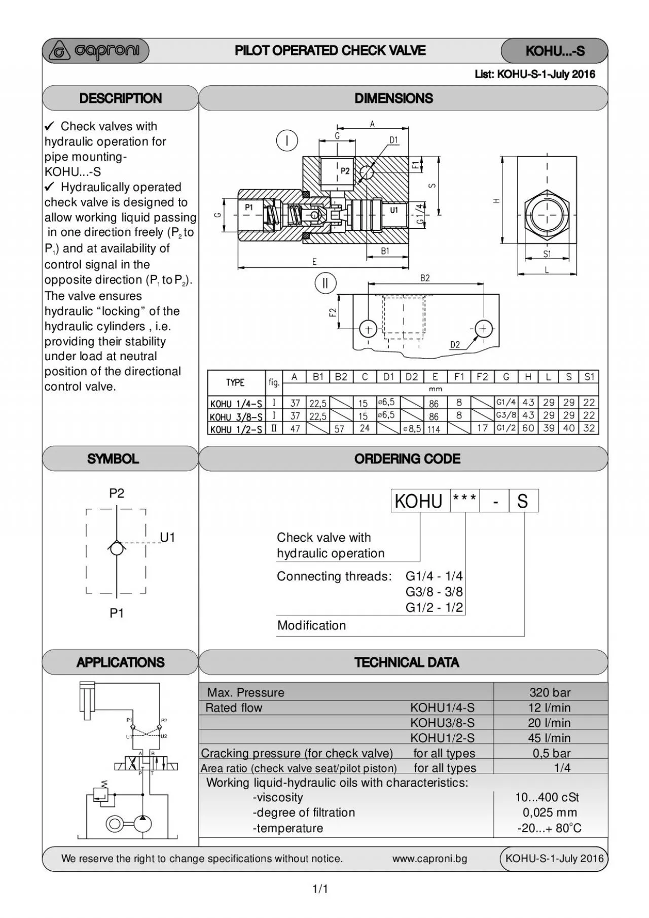 PDF-We reserve the right to change specifications without notice