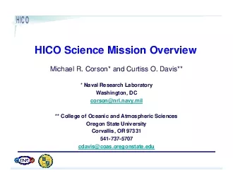 College of Oceanic and Atmospheric SciencesOregon State UniversityCor