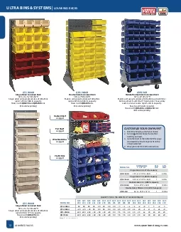 ULTRA BINS  SYSTEMS LOUVERED RACKS