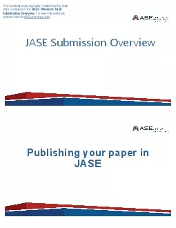 PDF-JASE Submission Ove