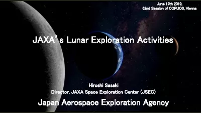 JAXAs Lunar Exploration Activities