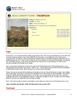 Sego Ghost Town  Thompson  Road Trip Ryan LLC  Copyright 20062020