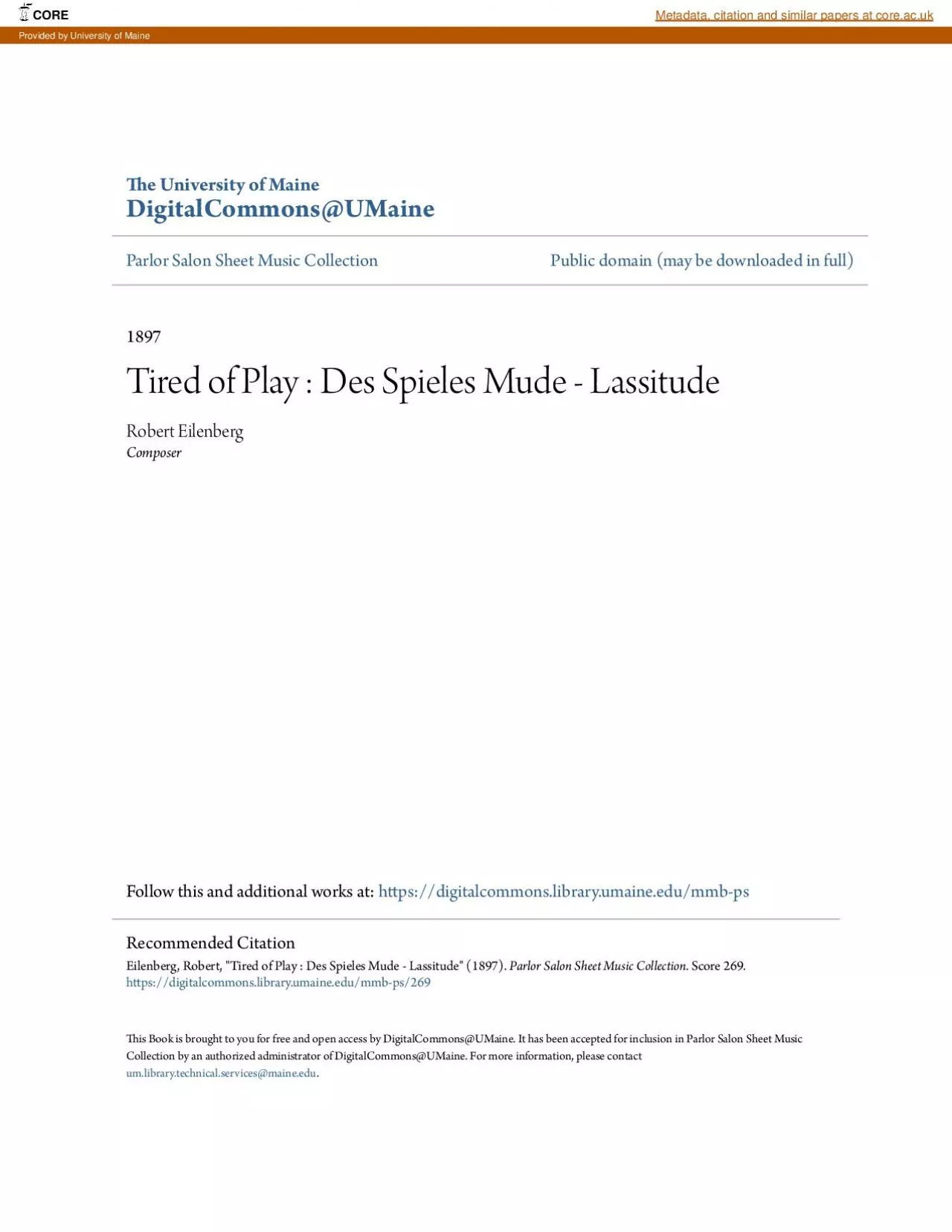 PDF-Tired of Play Des Spieles Mude Lassitude