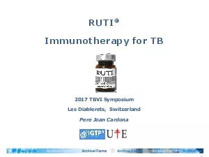 Immunotherapy for TB