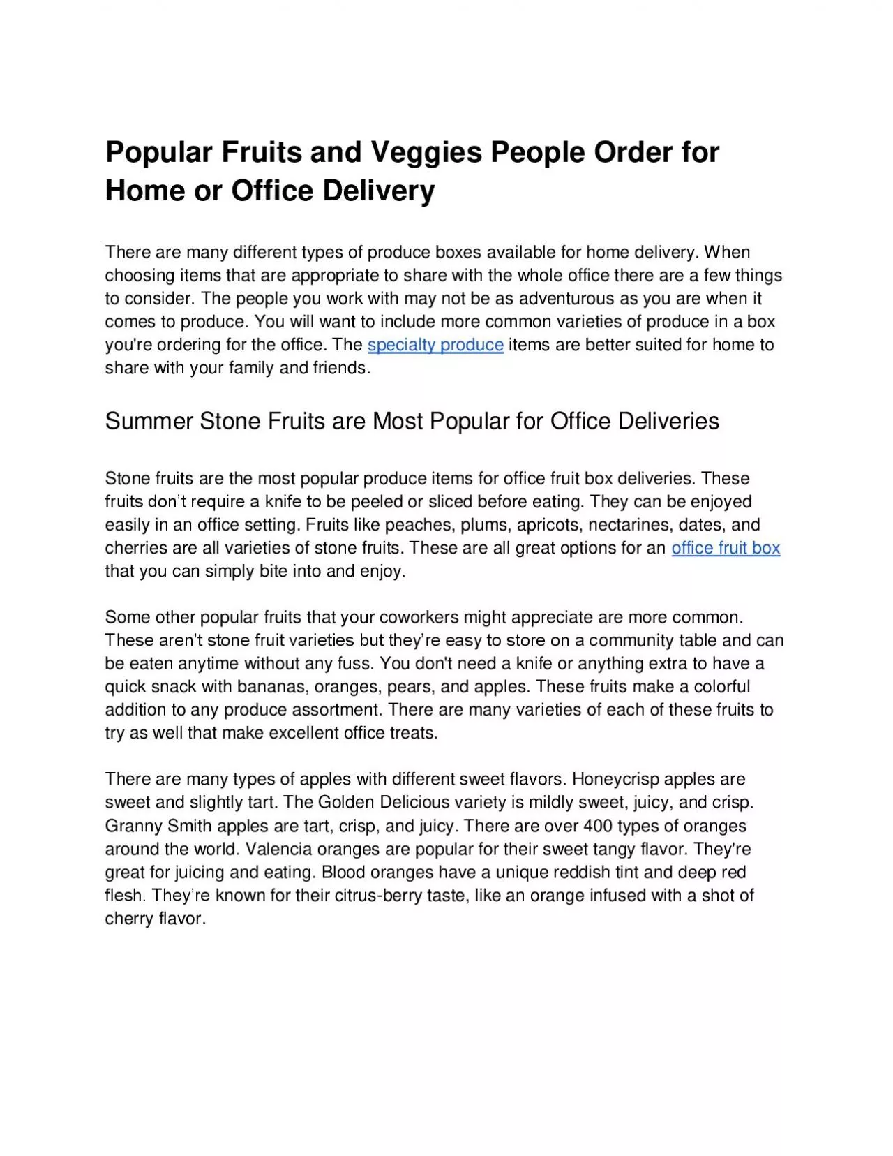 PDF-Popular Fruits and Veggies People Order for Home or Office Delivery