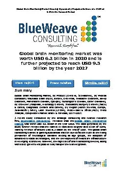 global brain monitoring market was worth USD 6.2 billion in 2020 and is further projected