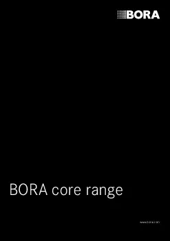 wwwboracomBORA core range