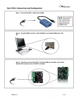 Keri USBA Connection and Configuration