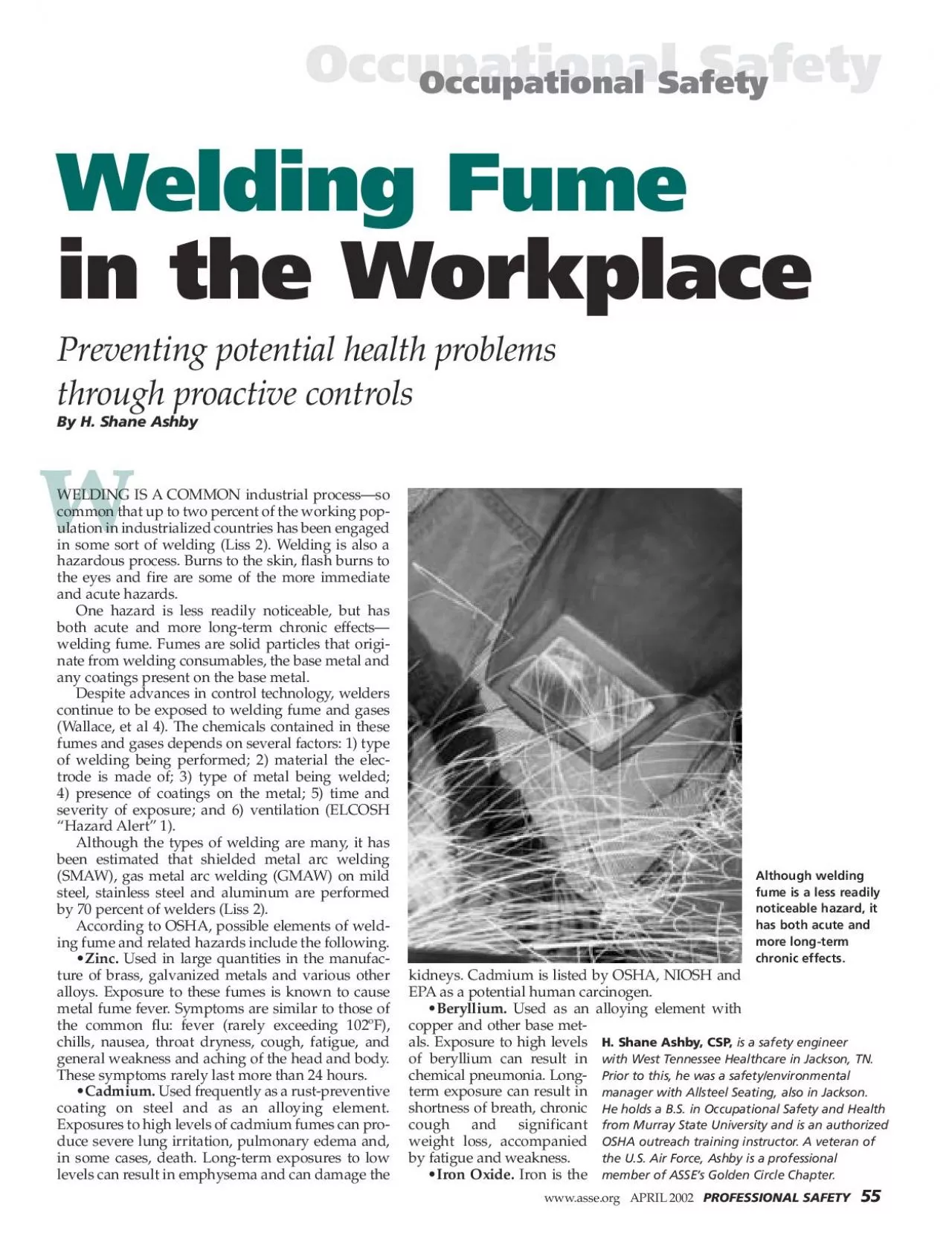 PDF-WELDING IS ACOMMON industrial processsocommon that up to two percent o