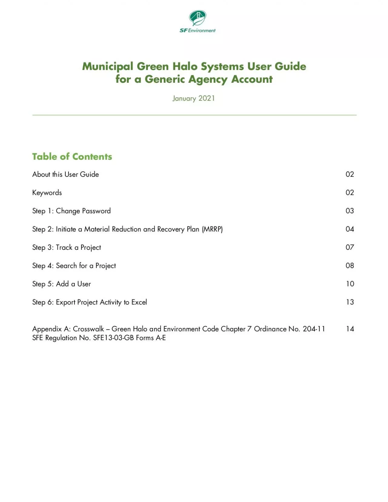 PDF-Green Halo Systems User Guide for a Generic Agency Account January 20