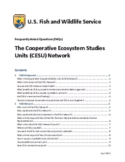 x0000x0000 April 2015US Fish and Wildlife Service Frequently Asked Que