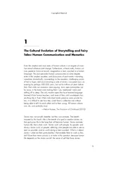 The Cultural Evolution of Storytelling and Fairy Tales