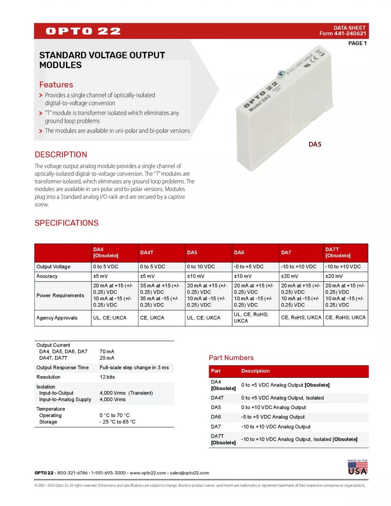 PDF-Standard Voltage