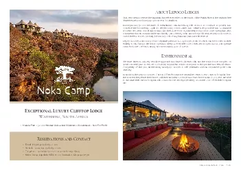 Lepogo Lodges Noka Camp     Page 1