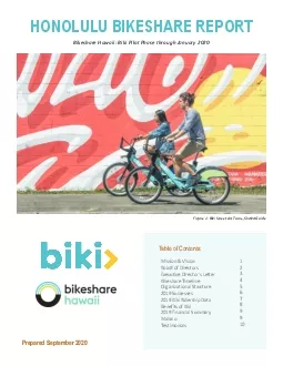 Bikeshare Hawaii