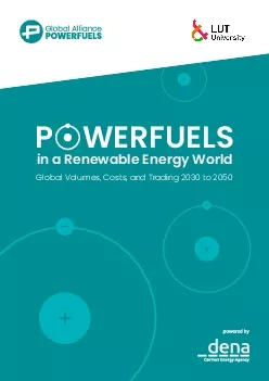 PDF-P WERFUELS in a Renewable Energy World Global Volumes Costs and Tr