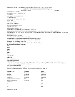 FOR OFFCA USE ON  SOURCE SEECTON NFORMATON  SEE FAR 2101x000f 310