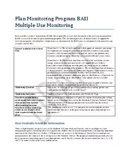 PDF-x0000x0000 xMCIxD 0 xMCIxD 0 Plan Monitoring ProgramBASI