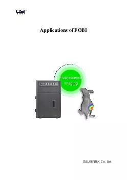 PDF-Applications of FOBI