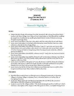 Research Highlights