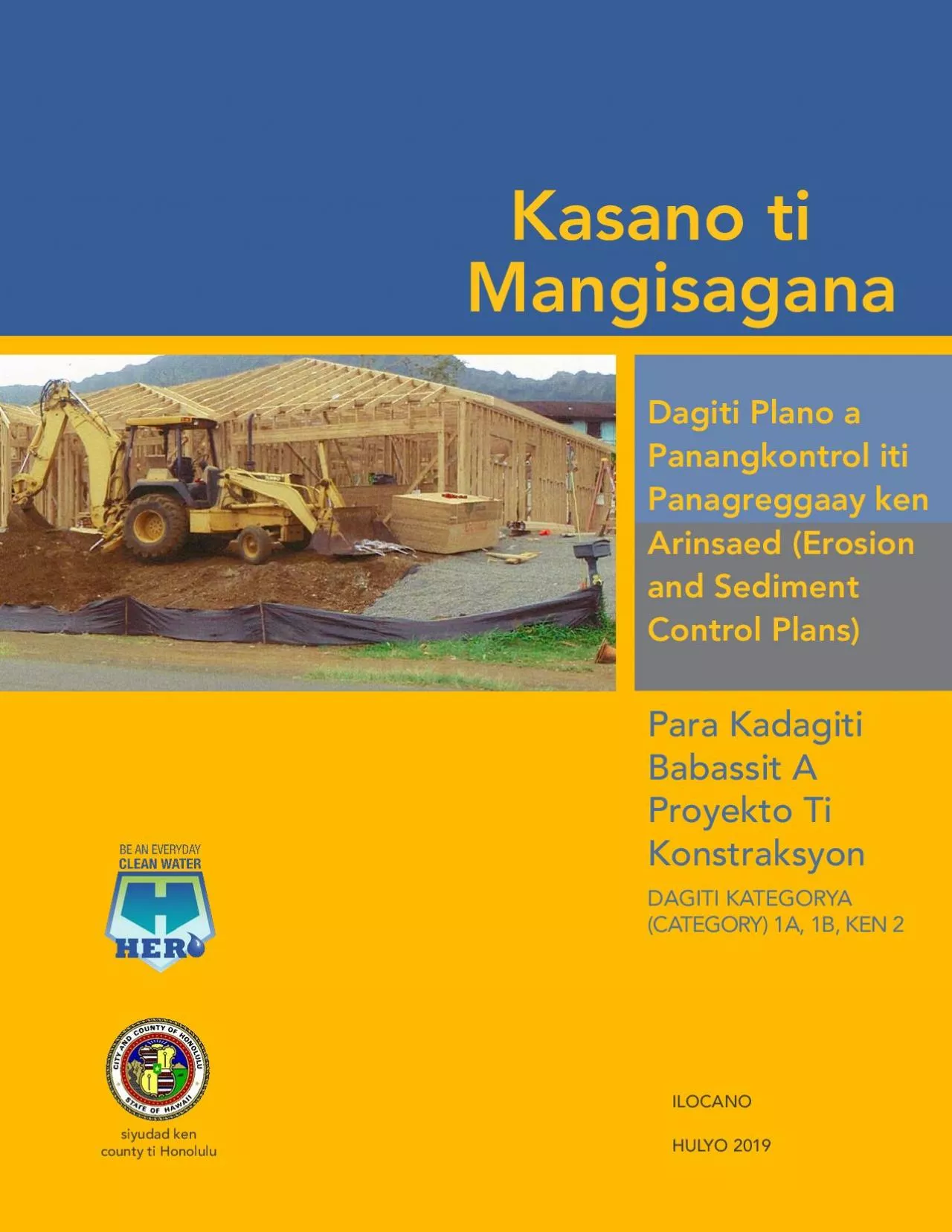 PDF-DAGITI PLANO A PANANGKONTROL ITI PANAGREGGAAY KEN ARINSAED EROSION AND